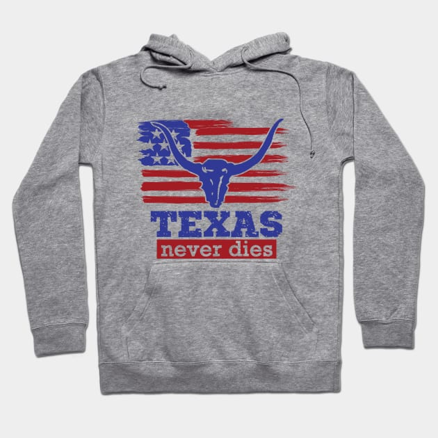 Texas never dies - (Trump). Hoodie by good_life_design
